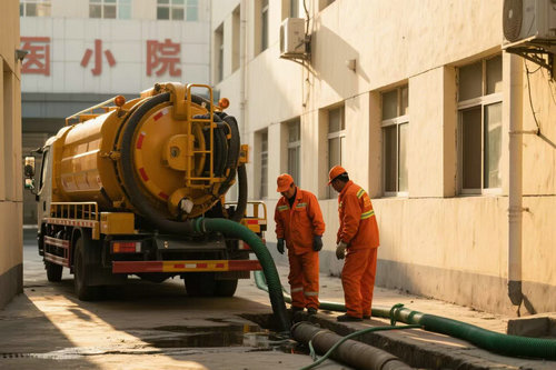 北京城市排污管道疏通需要拉警戒線(xiàn)嗎